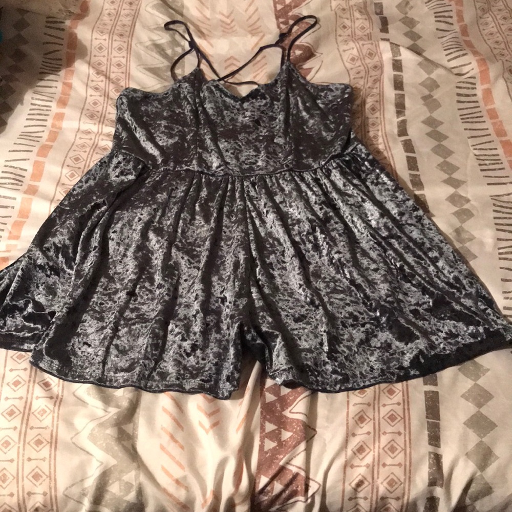 Velvet romper